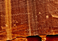 Petroglyphs; Monument Valley